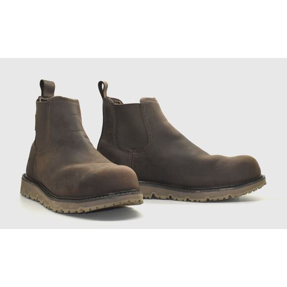 B5 NEW DEWALT SFC Albany CT Flex Nano Composite Toe Brown Work Boots 72475 Sz 11 - Picture 1 of 11